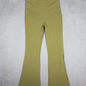 Lululemon Pants Women’s 10 Green Groove Super High Rise Flared